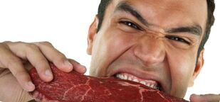 Meat eaters to increase potency